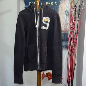 Abercrombie & Fitch . Brown long sleeve muscle hoody